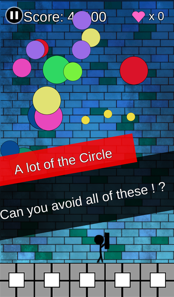 Android application Split Circle screenshort