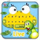 ダウンロード Cute Yellow Frog Keyboard Theme をインストールする 最新 APK ダウンローダ