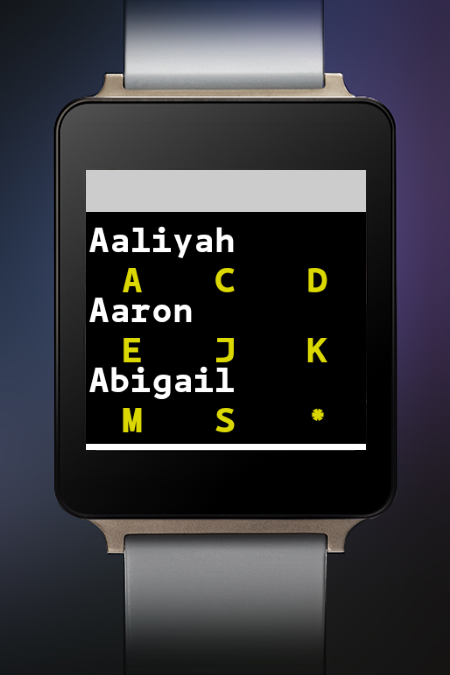 Android application 1C SMS Sender for Wear (Full) screenshort