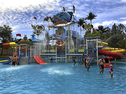 The park is aiming to be the biggest games and water theme park in Africa.