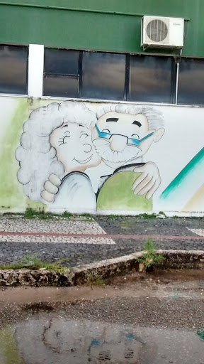 Mural Amor Na Terceira Idade 