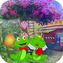 ダウンロード Kavi Escape Game 596 Lovely Frogs Escape  をインストールする 最新 APK ダウンローダ