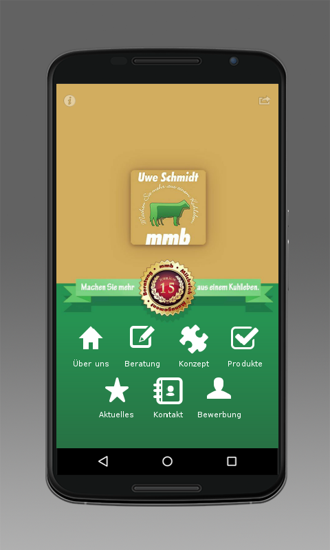 Android application mmb Uwe Schmidt screenshort