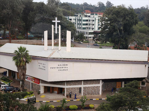 Nairobi pentecostal church along valley road.Photo/HEZRON NJOROGE