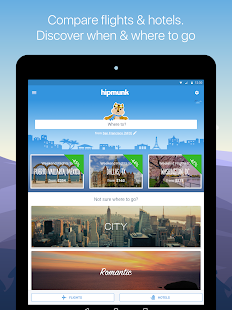 Hipmunk Hotels & Flights Screenshot