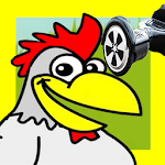 Super Chicken On A Hoverboard Apk