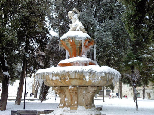 Fountain in Split's Strossmayera Park
