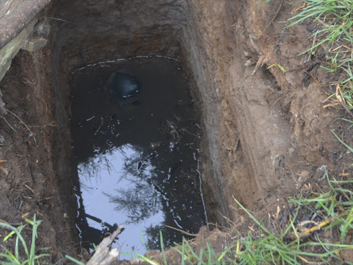 The body of a three year-old boy was found in a borehole in Makutano village, Webuye West on Saturday. Photo/FILE