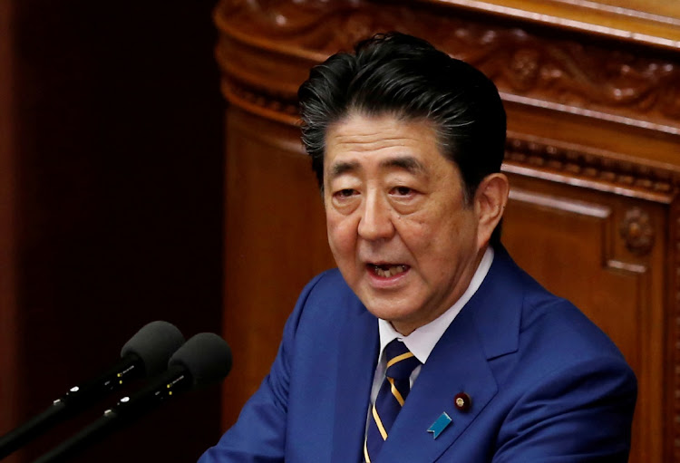 Japan's former Prime Minister Shinzo Abe. File photo