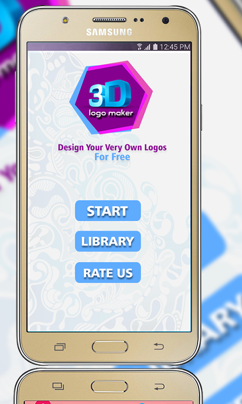 Logo Maker 3D — приложение на Android