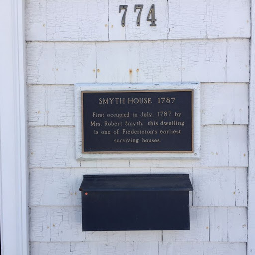 SMYTH HOUSE 1787  First occupied in July, 1787 by Mrs. Robert Smyth, this dwelling is one of Fredericton's earliest surviving houses.   Submitted by @bthubbard.