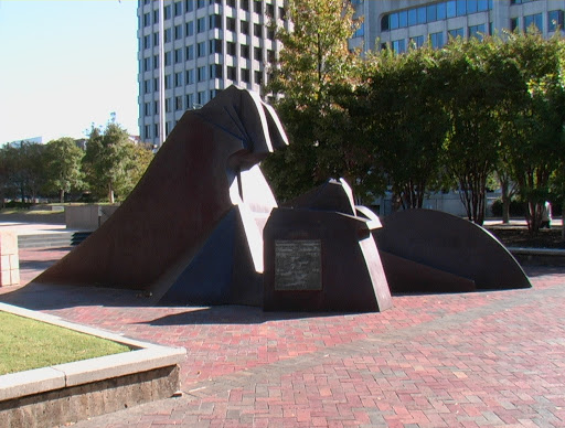 Dedicated April 4, 1977 Sculptor Richard Hunt The Monumental Movement For The People Of Memphis A Tribute To The Memory Of The Late, Dr. Martin Luther King, Jr. Born January 15, 1929 Died April 4,...
