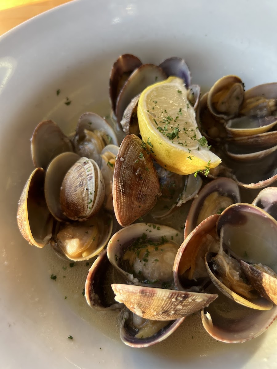 Steamed Manila Clams