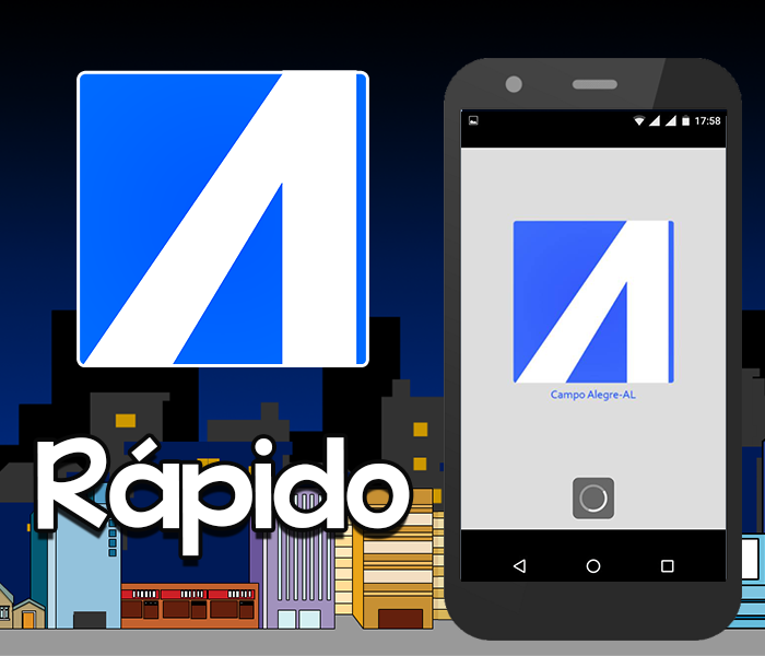 Android application Achei em Campo Alegre screenshort