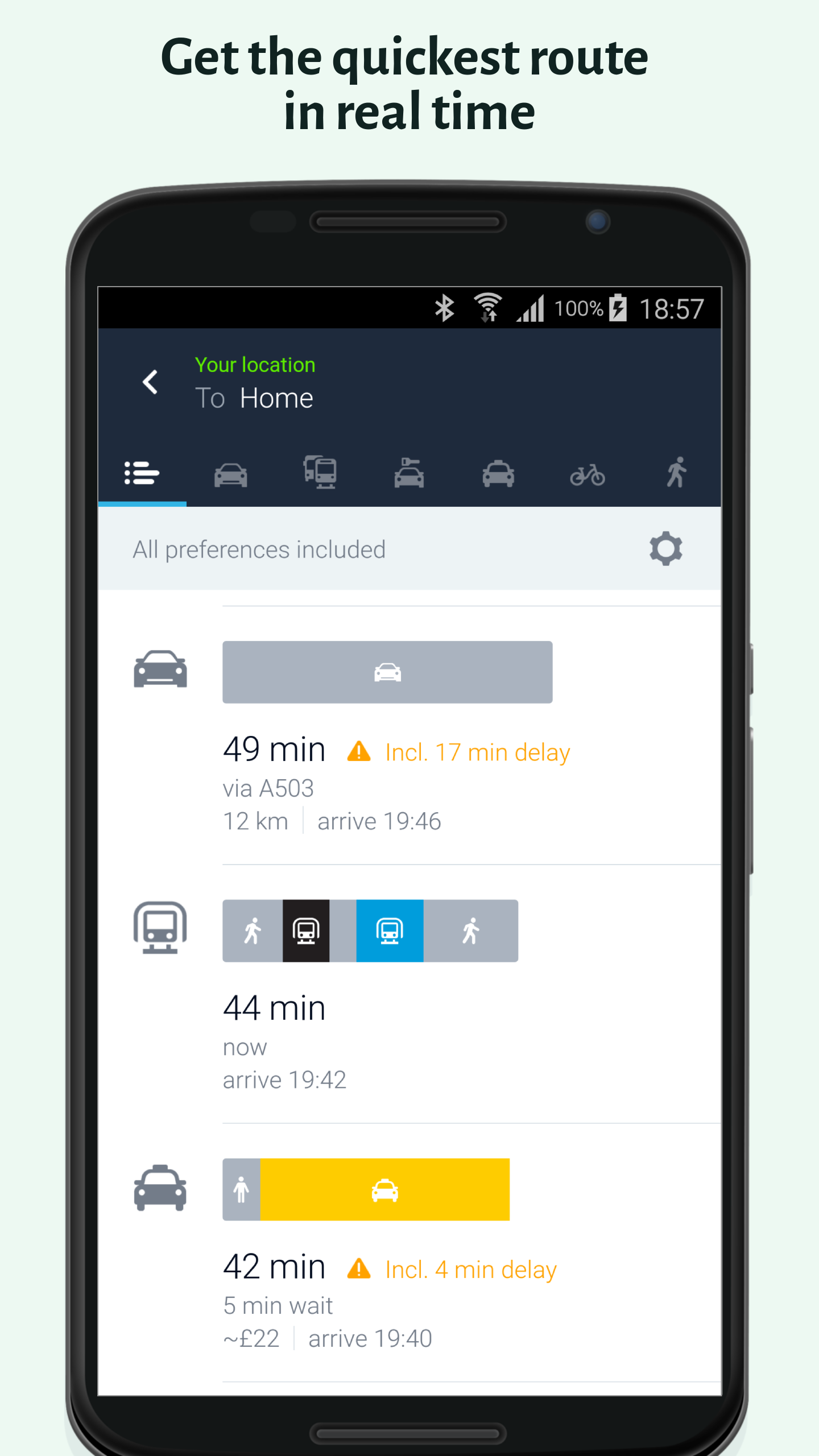 Android application HERE WeGo: Maps & Navigation screenshort