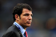 France coach Marc Lievremont looks on prior to kickoff during the Six Nations match between France and Scotland at the Stade De France on February 5, 2011 in Paris, France