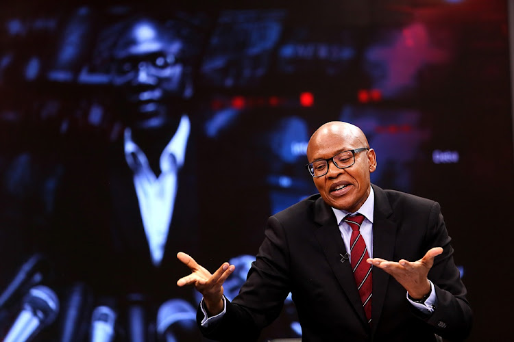 Mzwanele Manyi talks about the shareholding of his company, which bought ANN7 and The New Age from Gupta-owned Oakbay, in Midrand on August 30 2017.