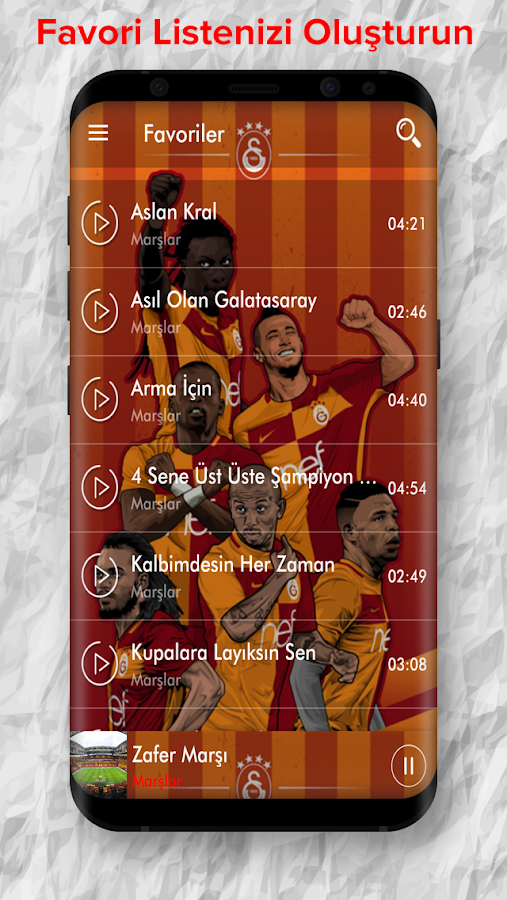 2017 Galatasaray Marslar? — приложение на Android