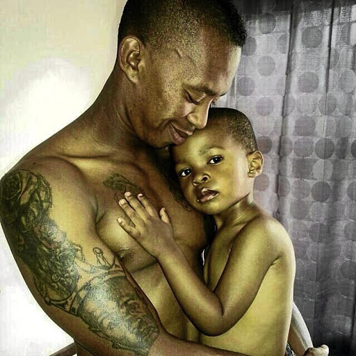 Vuyo Mere, with his son Olwethu, has come a long way from his days as a party animal.