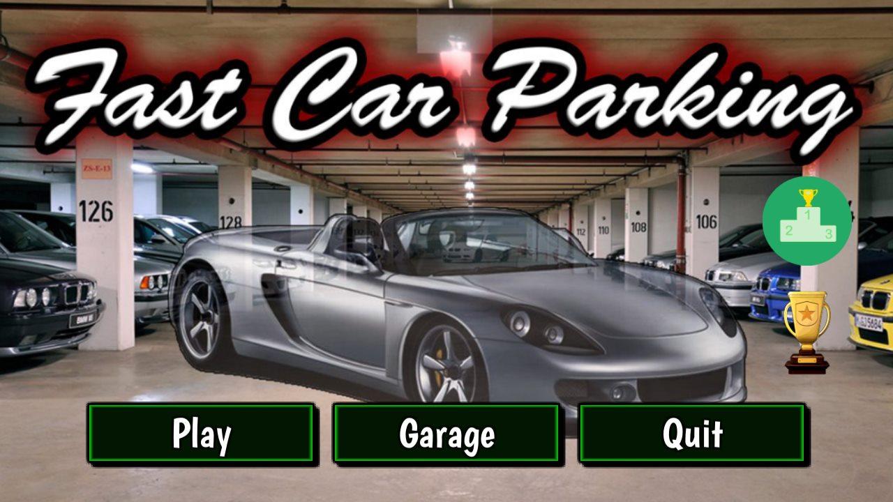 Android application Fast Car Parking screenshort