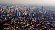 Aerial view of Johannesburg. File photo.