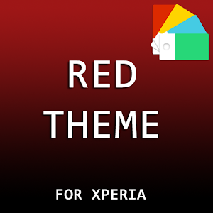 Download Red Theme for xperia For PC Windows and Mac