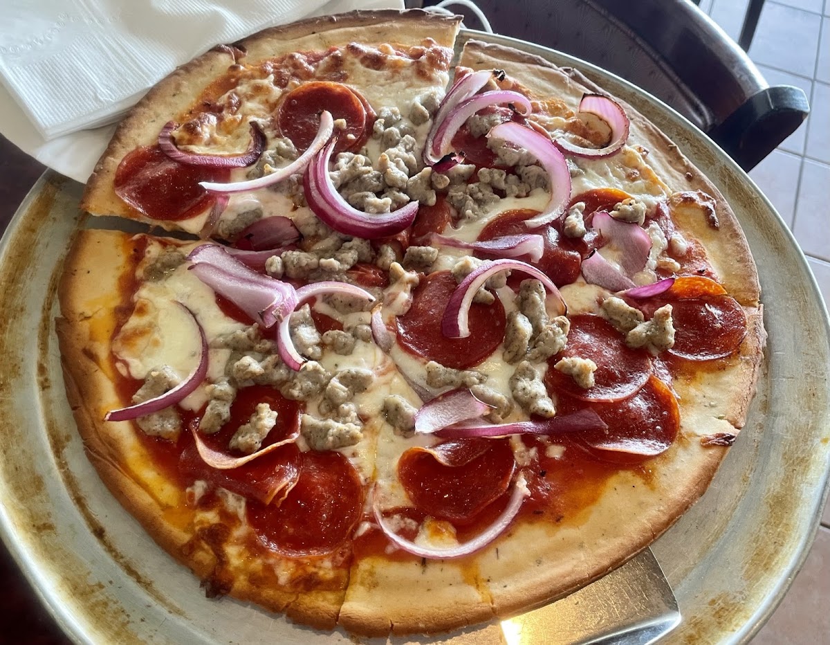 Gluten free 12-inch pizza crust