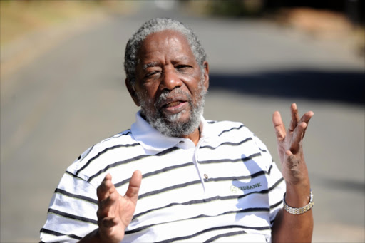 Veteran actor and film producer, Joe Mafela during an interview on August 6, 2015 in Johannesburg.