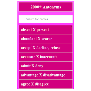 Download Antonyms For PC Windows and Mac