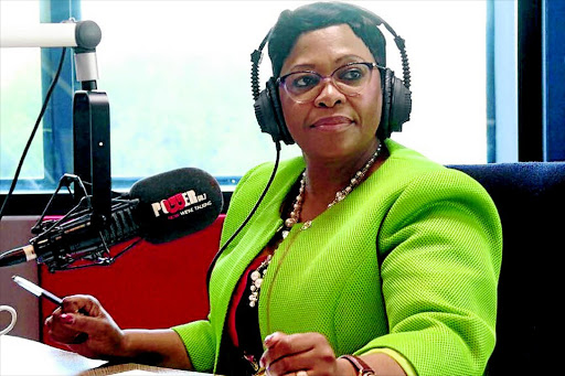HURTING: Nomvula Mokonyane choked as she spoke on radio about the heartache of losing her son PHOTO: SUPPLIED