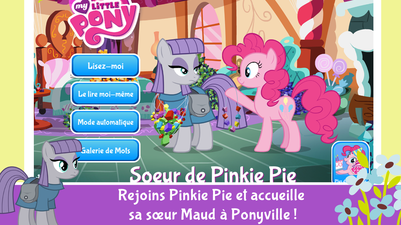 Android application My Little Pony Pinkies Sister screenshort