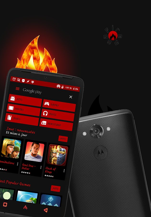    FirePop - CM12.x CM13 theme- screenshot  