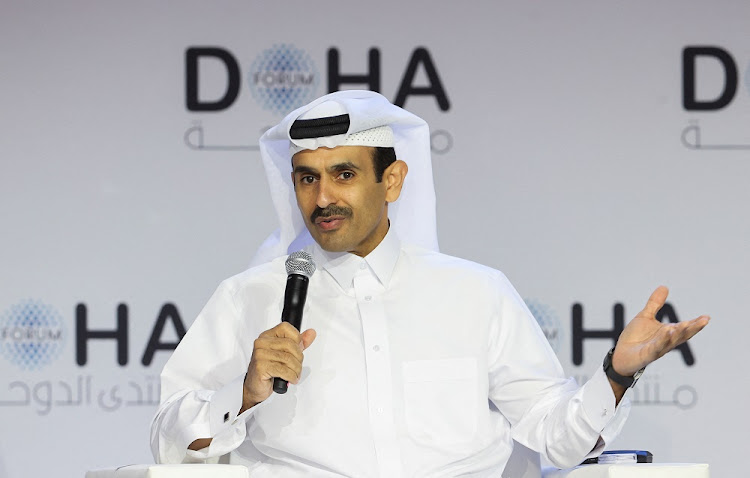 QatarEnergy CEO Saad al-Kaabi speaks in Doha, Qatar, March 26 2022. Picture: REUTERS/IBRAHIM AL-OMAR