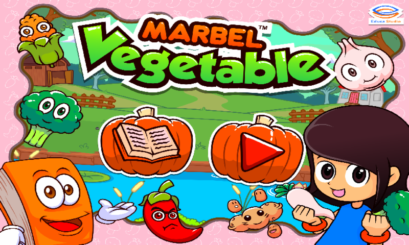 Android application Marbel Vegetable Fun Preschool screenshort