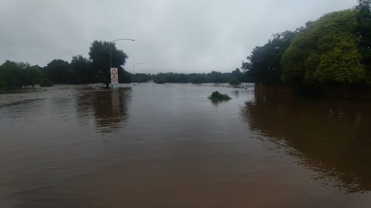 Several roads in Centurion were flooded on Monday morning.