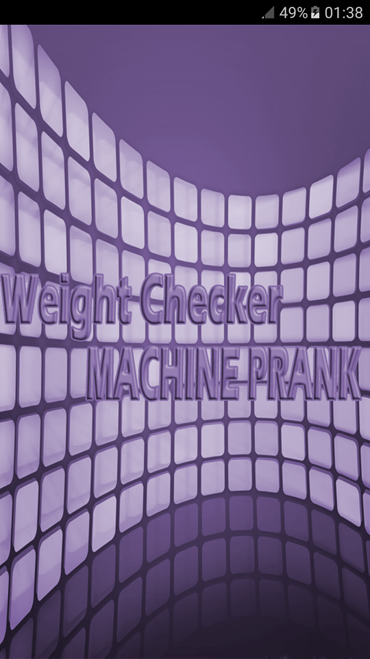 Android application Weight Checker pro Prank screenshort