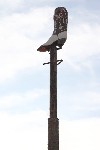 Boot on a Pole