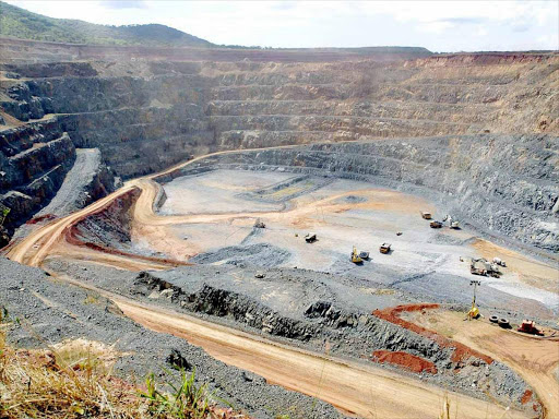 A file photo of the Shanti gold mine in Tanzania.