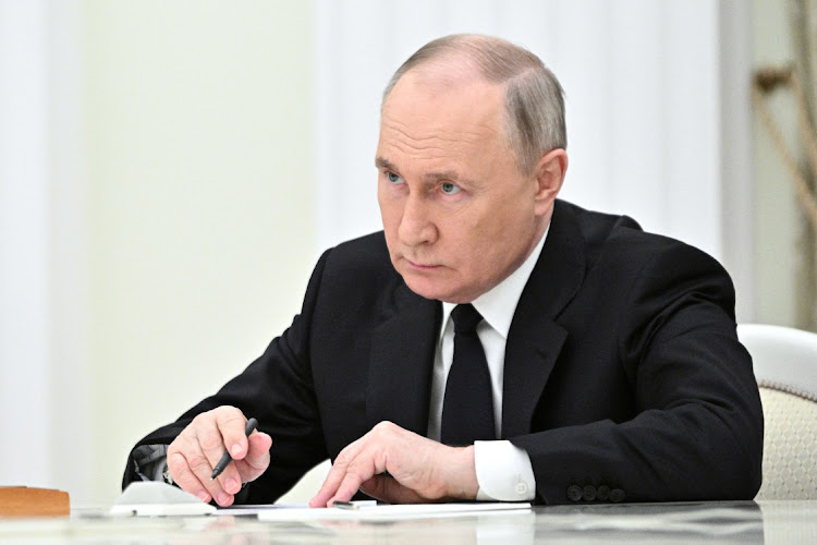 Russian President Vladimir Putin. Picture: SERGEI BOBYLEV/SPUTNIK/KREMLN via REUTERS