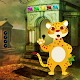 Cartoon Cheetah Rescue Best Escape Game-382