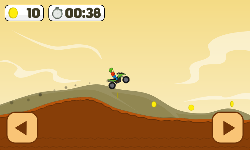 Android application Motocross Crazy Ride screenshort