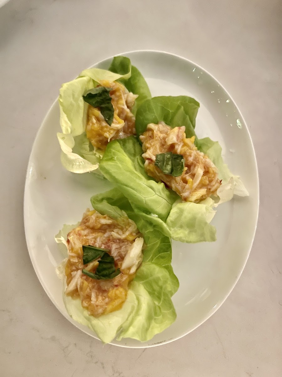 Jonah Crab Lettuce Wraps