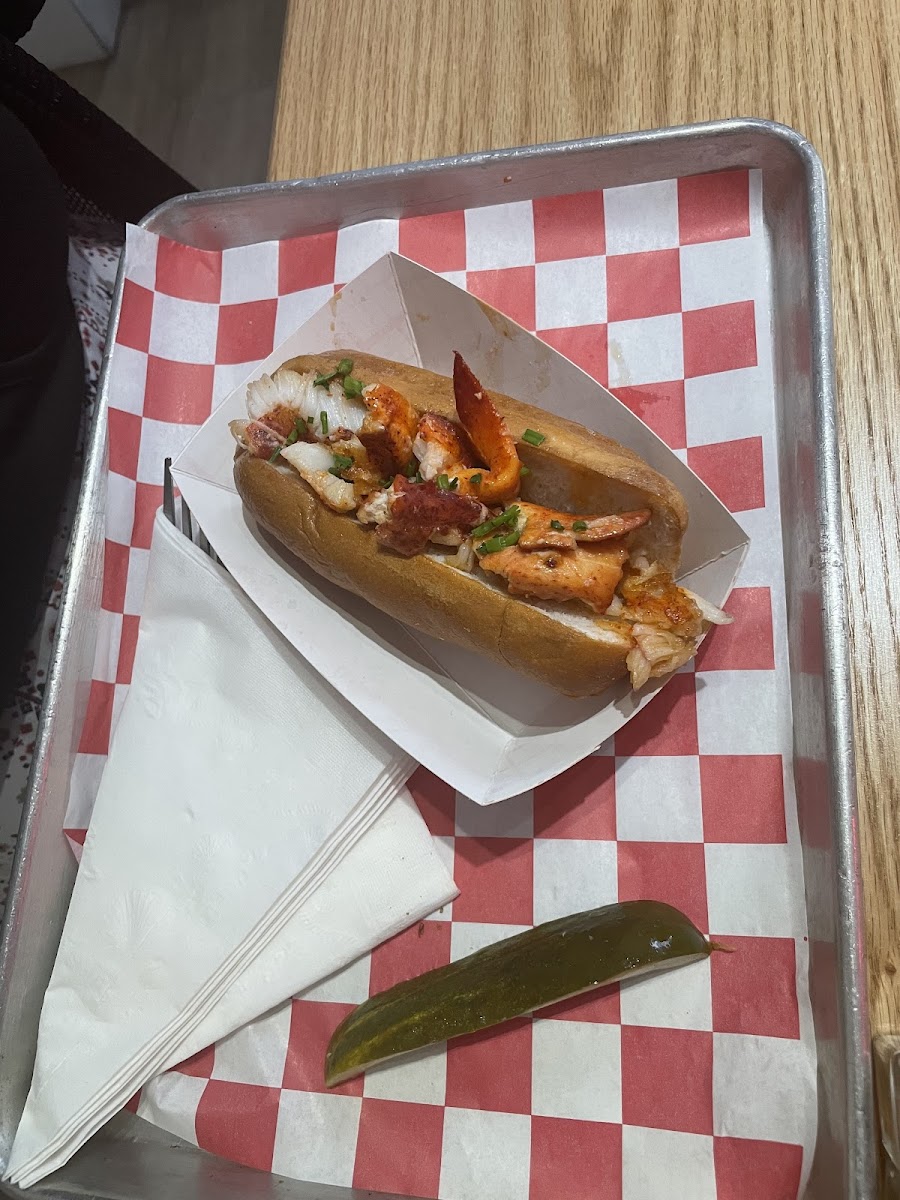 Gluten-Free Lobster Rolls at Mystic Lobster Roll Co