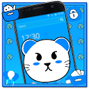 ダウンロード Blue Cat Anime Theme をインストールする 最新 APK ダウンローダ