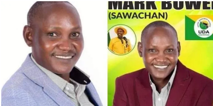Mark Bowen. Popularly known as Sawachan, was found on the morning of Saturday, May 7, along the Eldoret-Malaba road.