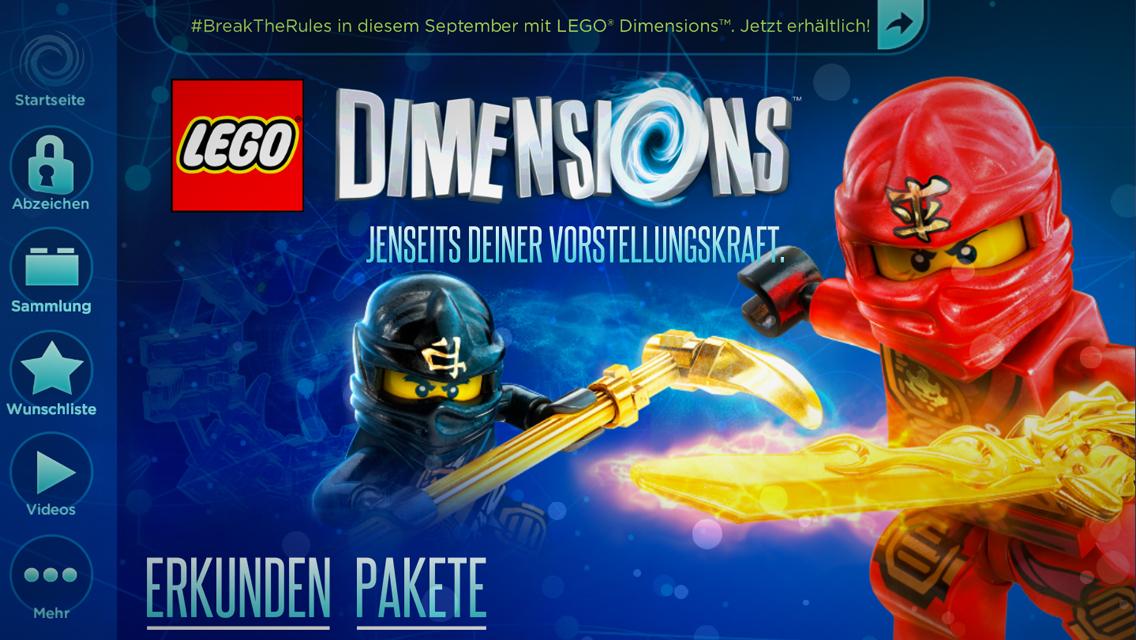 Android application LEGO® Dimensions™ screenshort