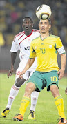WELCOME RETURN: Bafana Bafana captain Steven Pienaar will arrive in the country today.PHoto: Veli Nhlapo