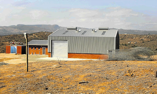 FOOD FOR THOUGHT: The vegetable warehouse built for Sizakele MaKhumalo Zuma's co-op