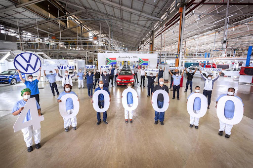 In November last year Volkswagen celebrated four million units produced by the Kariega factory.