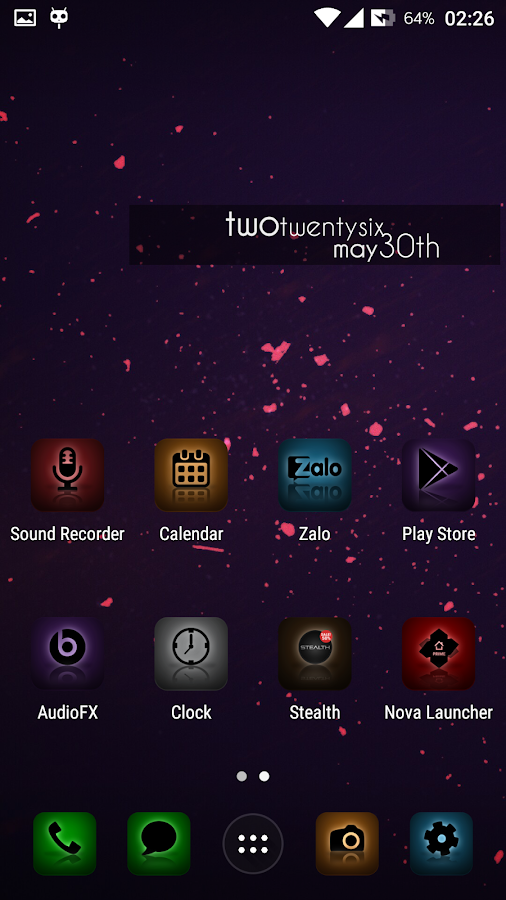    Dark Glow - icon pack- screenshot  